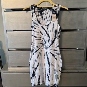 New Kendall & Kylie Tie Dye Cotton Dress